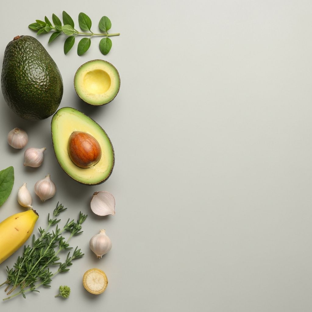 Natural ingredients display